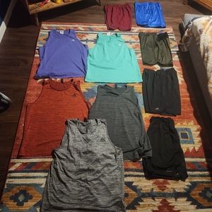 Adidas 10 piece bundle And 4 piece miscellaneous  14 ITEMS TOTAL